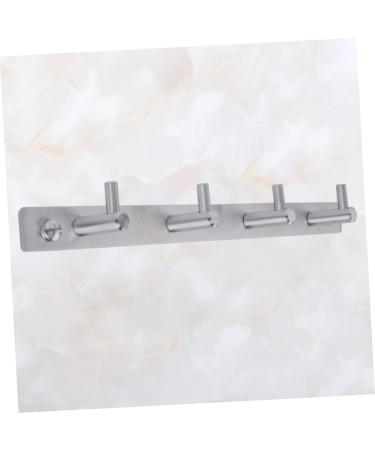 Alipis 304 Wall Hanging Hooks Towel Hanger Wall Mount Hooks Towel Hook Coat Hanger Stainless Steel medium As Shown - Buy Online on GoSupps.com