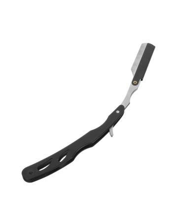 Lurrose manual practical razor vintage salon hairdresser eyebrows shaver razor manual beard shaver hair straight razor razor razor bartschneider for home salon