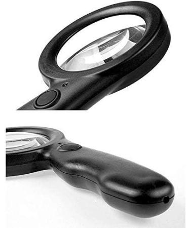 Magnifiers for Craft Work Reading Magnifier Lamp Charge Type HD Read for Senior Citizens 10 Times Portable Read Newspaper Better Life - Buy Online on GoSupps.com