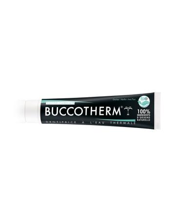 Buccotherm Toothpaste with Thermal Water Whitening - Organic Activated Charcoal 75 ml