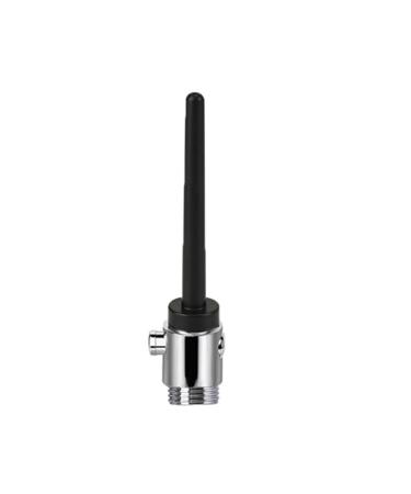 ZTHBYSB 100/130mm long anal shower cleaning head butt plug nozzles with metal control valve inlet vagina anal cleaning switch tap attachment for men & women black 100mm 100mm black black