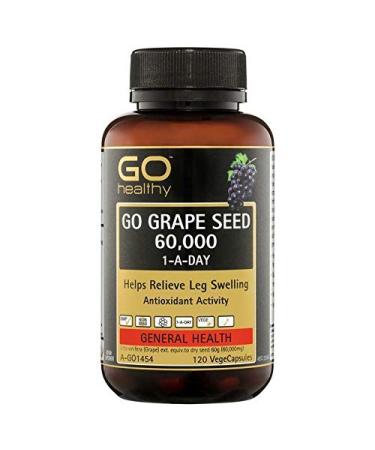 GO Healthy Grape Seed 60000mg 120 Vege Capsules