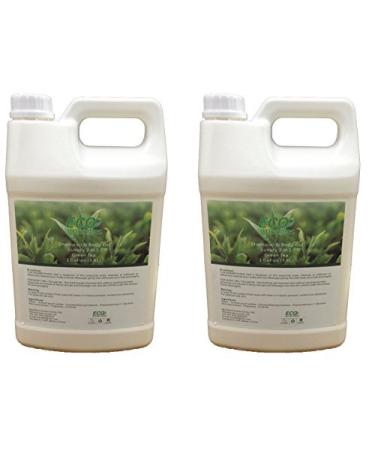 ECO amenities 2 Bottles Nourishing Shampoo and Body Wash 2 in 1 Refill Hair and Body Care Bathroom Hotel Toiletries