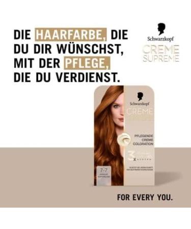 handle Coloration 77 Dark Copper Blonde 2 x 182 ml sustainable hair dye with serum and hair mask protects against visible hair damage 100 gray coverage - Buy Online on GoSupps.com