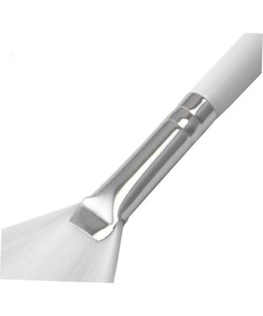 BIUDECO Skin Care Brushes Fan up for DIY Makeup Makeup Fan Shape Make up Brush with Wood Handle Facial Brush for White Makeup The Brush Cosmetic - Buy Online on GoSupps.com