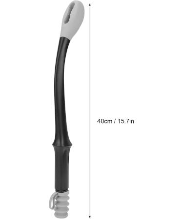 Toilet Aids Tools Easy Wipe Bottom Wiper 15.7" Long Handle Reach Comfort Wiper Holder Toilet Paper Tissue Grip Self Wipe Aid Helper Designed for The Elderly and Pregnant Women (Grey) - Buy Online on GoSupps.com