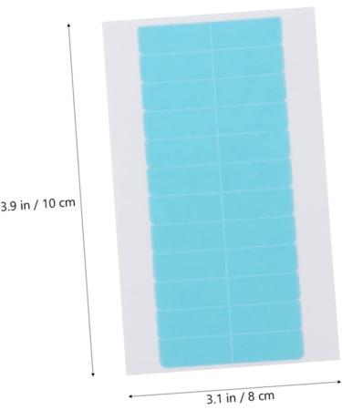 Housoutil 6 Sheets Double Sided Adhesive Hair Extension Pu Water Proof Wig - Buy Online on GoSupps.com