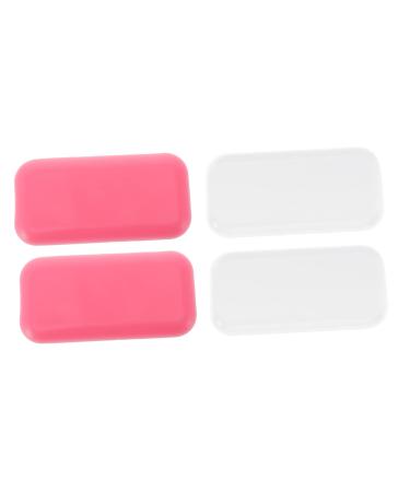 CALLARON 4pi ces Coussinets Silicone pour Cils Patchs Silicone Simples et Pratiques pour Pose Extensions de Cils