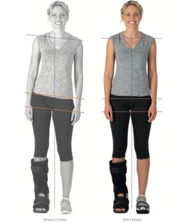 EvenUp Shoe Raise | Leg Length Correction | 3 Height Options | Size Large UK 10-14 - Buy Online on GoSupps.com