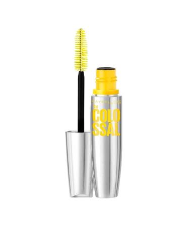 Maybelline New York Volum' express the colossal washable mascara  volumizing  Platinum Black  0.31 Fluid Ounce - Buy Online on GoSupps.com