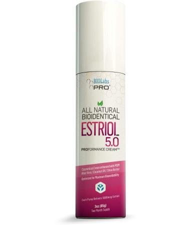 BIOLABS PRO Natural Bioidentical Estriol Beauty Cream  Two Month Supply (3oz) - Buy Online on GoSupps.com