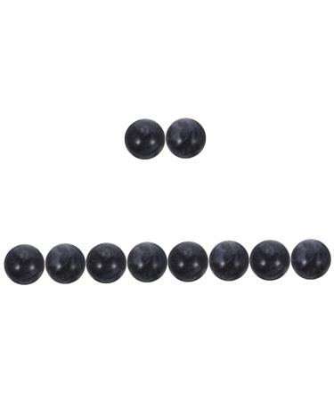 Minkissy exercise cubes handicraft collection ball relief bell play handballs jade scooters for facial massage ball Chinese practice ball adults chi ball Chinese stress balls older 3.50x3.50cmx5pcs black 5 pieces