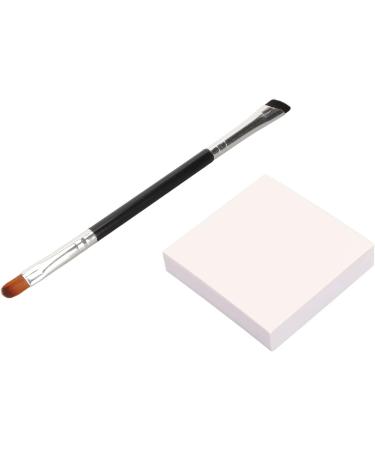Detail Brush Detail BrushDouble Ended Sickle Brush Double Ended Detail Brush Nail Coloring Paper for Mixing Foundation Eye Shadow Eyelash Nail Art Makeup - Buy Online on GoSupps.com