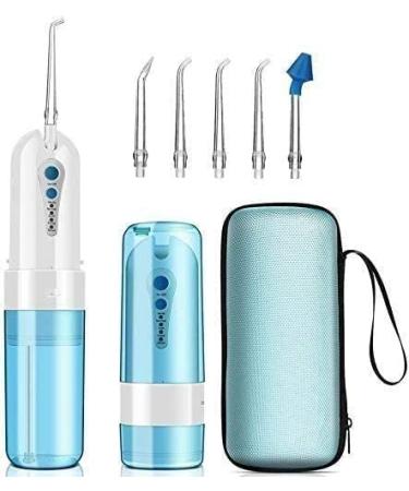 Cordless Water Flosser USB Recharge & Portable for Travel & Home Dental Oral Irrigator Portable Dental Flosser Teeth Cleaner for Home Travel Braces Easy to Clean Portable Saves Space