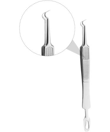 Outanaya 3pcs Clip Blackhead Extraction Tool Pimple Remover Pimple Removal Kit Stainless Steel Puller - Buy Online on GoSupps.com