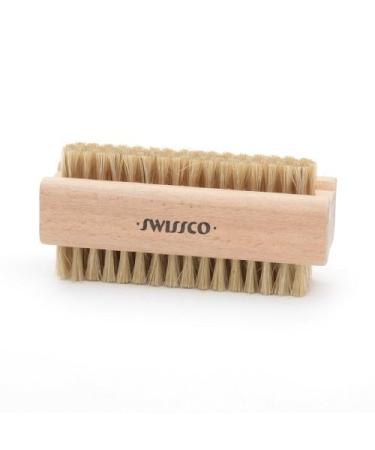 Swissco Wooden Nail Brush Natural Bristle