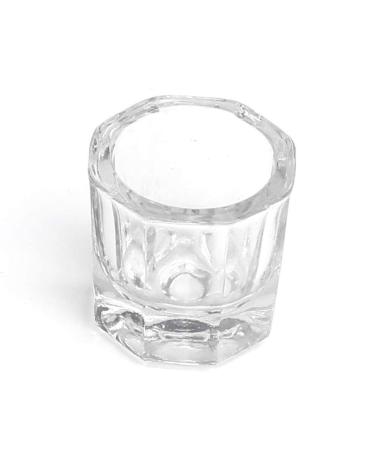 Crystal Glass Acrylic Acrylic Powder Liquid Nail Cup Dish Tools Lid Women S0N9 Nail Equipment Bowl Cup Dappen