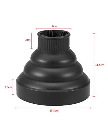 Foldable Hair Dryer Diffuser for Curly & Wavy Hair | Quick Dry Volume & Frizz Control Tool - Buy Online on GoSupps.com
