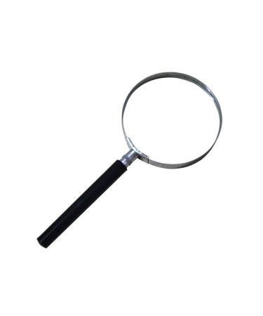 Handheld Magnifier 90mm Portable Student Lab Glass Magnifier HD Reading Mirror 90mm Magnifier Compatible with Reading Good Times