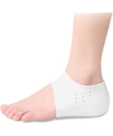 NOLITOY Height Increasing Insole Sock Pads - 2 Pairs Invisible Heel Pads for Men & Women | Comfort & Height Boost - Buy Online on GoSupps.com