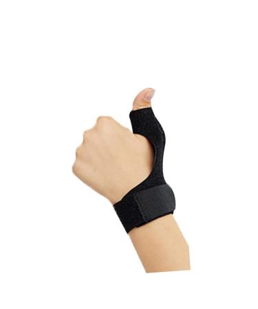 Thumb Brace for Kids - Adjustable Thumb Splint Support & Joint Guard for Basketball | Black - Buy Online on GoSupps.com