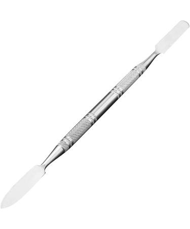Angzhili Stainless Steel Makeup Mixing Palette with Spatula Tool - 6x3.9 inches | For Foundations, Lipsticks, Eye Shadows, Pigments, Lash Adhesive, Nail Art - Buy Online on GoSupps.com
