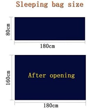 Cozy Microfiber Fleece Zippered Sleeping Bag Liner - Dark Blue | E-Onfoot - Buy Online on GoSupps.com