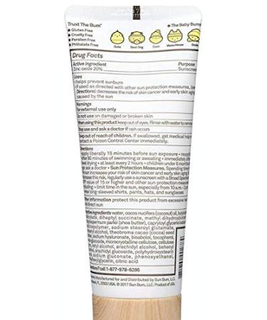 Baby Bum Mineral Sunscreen Lotion SPF 50, Fragrance Free, Sensitive Skin Safe | 3 oz Travel Size | Pack of 2 - Buy Online on GoSupps.com