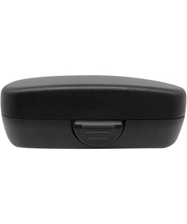 Portable Black Carrying Case for Hearing Aid Amplifiers - Compatible with All Brands - BTE, ITE, ITC, CIC, RIC, RITE - Travel Storage Solution - Buy Online on GoSupps.com