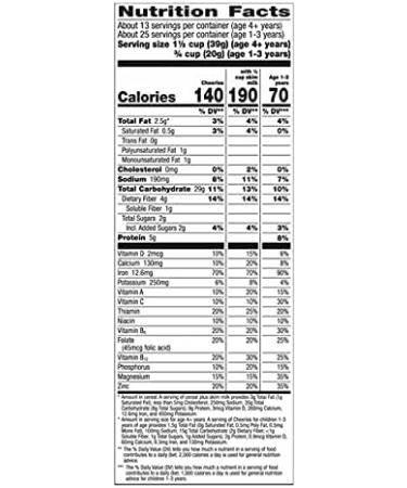 General Mills Cheerios Whole Grain Oats Breakfast Cereal Family Size 18oz 510g - Buy Online on GoSupps.com