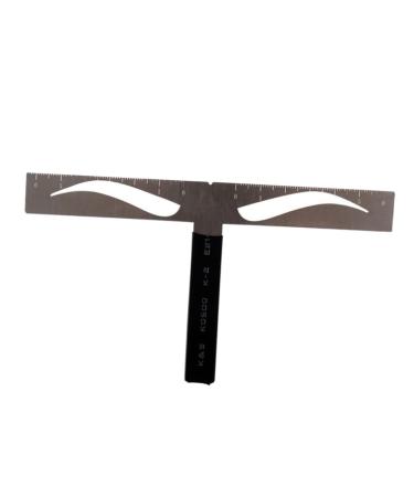 FOMIYES Eyebrow Ruler Eyebrow Stencil Kit Brow Stencils Tool Balance Set