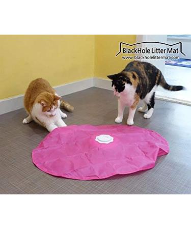 Blackhole Catch The Tail Cat Toy Interactive Play-Catch Electric Rotating Feather Motion Automatic Best Undercover Mouse Under Blanket Cat Toy - Buy Online on GoSupps.com