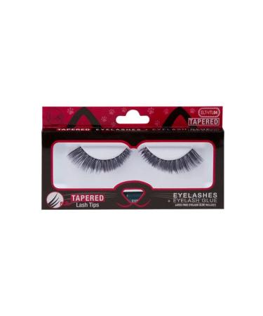 J Cat Beauty Tapered Eyelash + Eyelash Glue ELT-VTL04