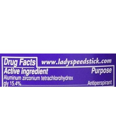 Lady Speed Stick 24 Hour Invisible Dry Deodorant Powder Fresh Scent - 2.3 oz Pack of 4 | International Shipping Available - Buy Online on GoSupps.com