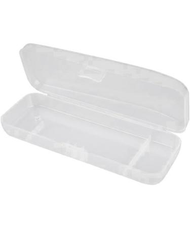 Galepromot White Transparent Razor Box - Durable Storage for Manual & System Razors Protective Cover & Container - Buy Online on GoSupps.com