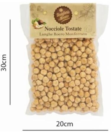  Destefanis e Novero Toasted Shelled Blanched Roasted Piedmont Hazelnuts 100% Nutritious and Healthy Dried Fruit Source of Vitamins and Fiber Perfect Snack for Appetizers 3 x 500g Destefanis & Novero - Buy Online on GoSupps.com