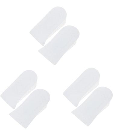 FOMIYES Height Increase Insoles - 3 Pairs Silicone Gel Heel Lift Inserts for Men & Women - Invisible Shoe Pads for Height Lift & Comfort - Buy Online on GoSupps.com