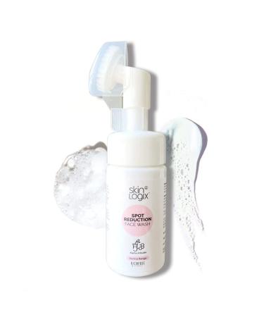Richfeel Skin Logix Spot Reduction Face Wash 100 g | Derma Range | Built in Brush for Deep Cleansing | All Skin Type | Mild Cleanser | Face Wash for Women & Men