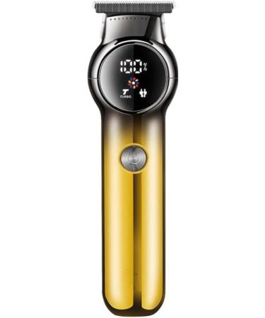 Pro Hair Clipper Professional Gradient Hair Clipper Digital Display Haircut Clipper Shaving Head Engraving Electric Trimmer for Men - Buy Online on GoSupps.com