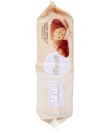  Bauli Bauli Cornetti with Whole Wheat Flour and Raw Cane Sugar - 222g Pack - Each pack contains 6 croissants of 37g - Buy Online on GoSupps.com