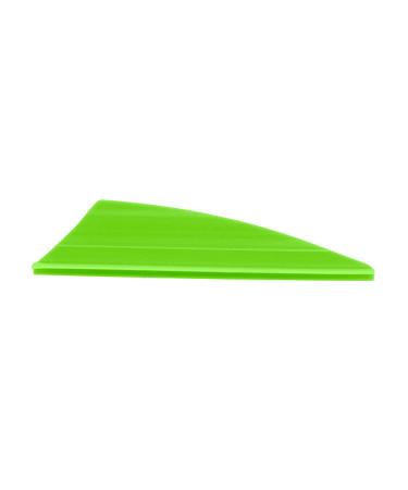 TAC Vanes 2.25" Driver Hybrid Vanes, Pack of 36, Vanes for Archery Bowhunting and Recreational Shooting Green