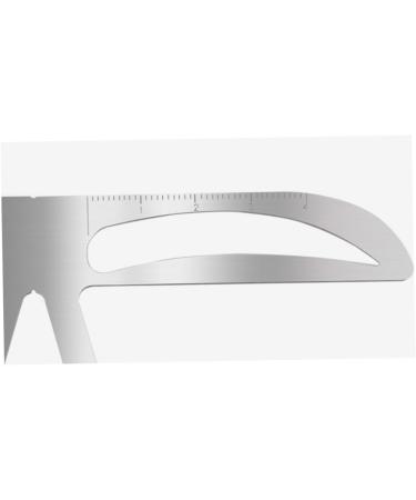 Angoily Eyebrow Assistant Grooming Stencil Molds Eyebrow Drawing Tool Set Stainless Steel Eyebrow Card Miss medium As Shown - Buy Online on GoSupps.com