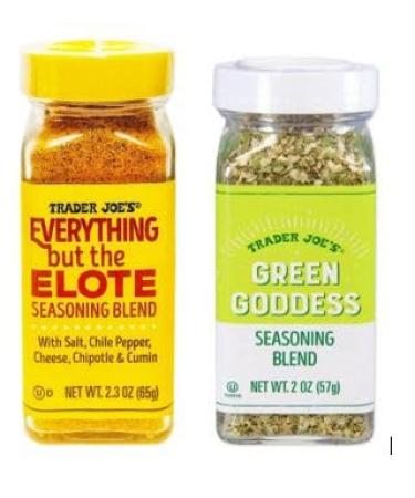 Trader Joe's Everything but the Elote and Green Goddess