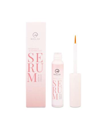 NICLAY hormone-free eyelash & eyebrow serum Lash Serum Brow Booster Vegan eyelash serum for full & long eyelashes care for eyelash extensions lashes eyebrow care 4 ml - Buy Online on GoSupps.com