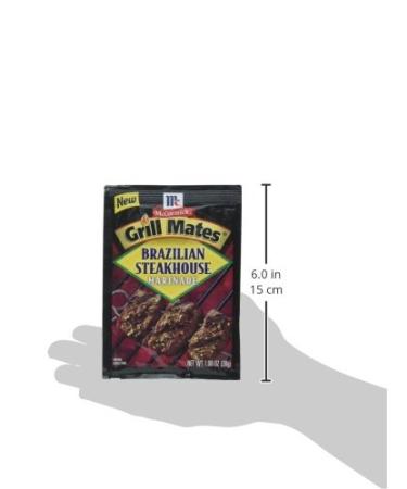 McCormick Grill Mates Brazilian Steakhouse Marinade Mix  1.06 oz 1.06 Ounce - Buy Online on GoSupps.com
