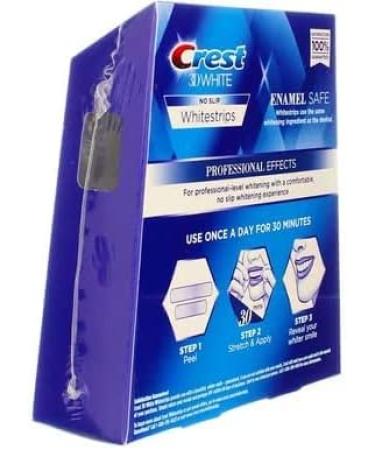 Crest 3D No Slip Whitestrips Professional Effects Teeth Whitening Kit 40 Ea (Pack of 5) - Buy Online on GoSupps.com