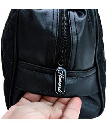 Leather Travel Bag for Men's Grooming & Shaving Products - Stylish & Durable International Shipping - Buy Online on GoSupps.com