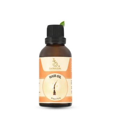 Hair Oil | Bhringraj (False Daisy) & Coconut Oils | Long & Shiny Hair Growth | Scalp Nourishment & Repair | Nutrient-Rich | Aromatherapy & Natural Remedy | Unisex- 50 ML