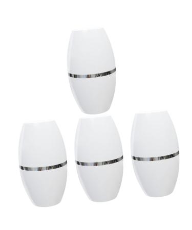 Ipetboom 4pcs Facial Face Massager Roller Oil Absorbing Roller Oil Absorption Beauty Instrument 5X2.9X2.9CMx4pcs Blackx4pcs