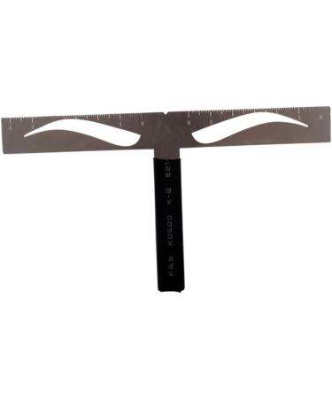 FOMIYES 2pcs Eyebrow Ruler Stencil Eyebrow Drawing Tool Eyebrow Stencil Kit Template With Box Suite - Buy Online on GoSupps.com